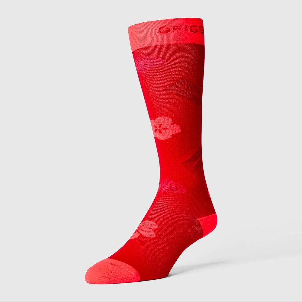 BRAND NEW FIGS M Compression Socks (Lunar New Year)